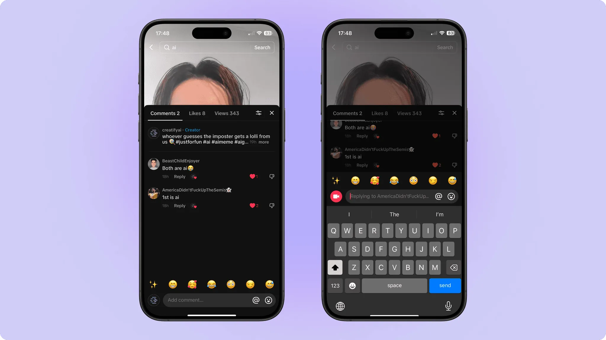 Answer your followers' questions with unique video content