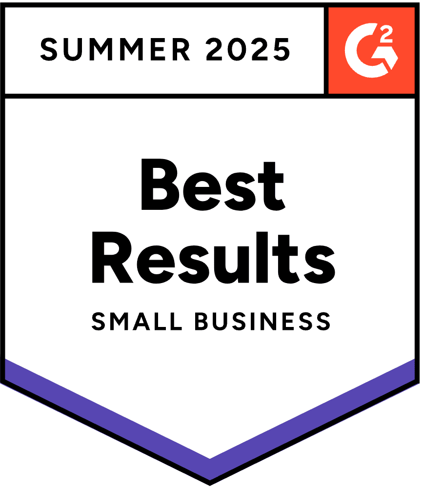 G2 Summer 2025 — Best Results, Small Business