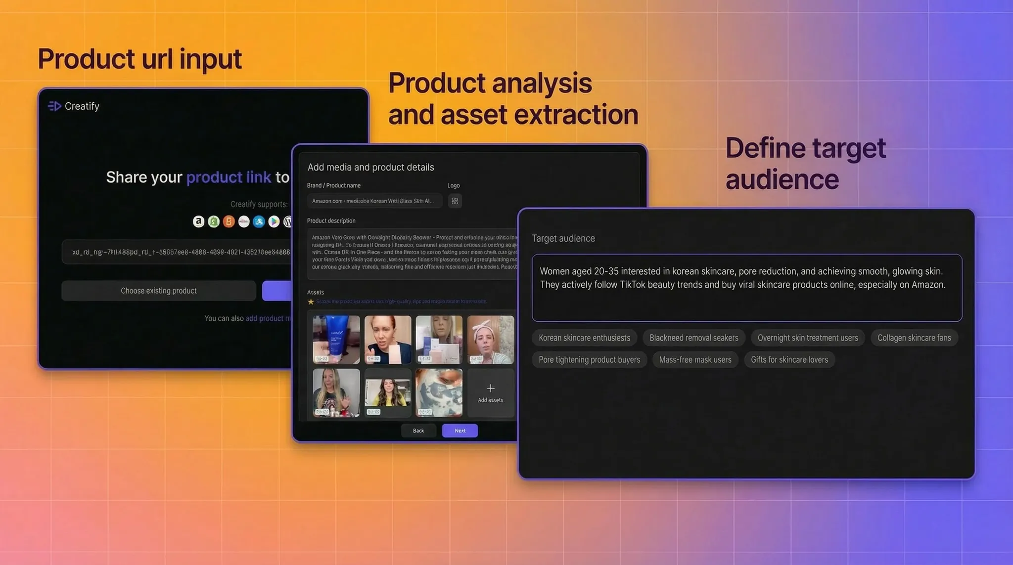 Product URL Input