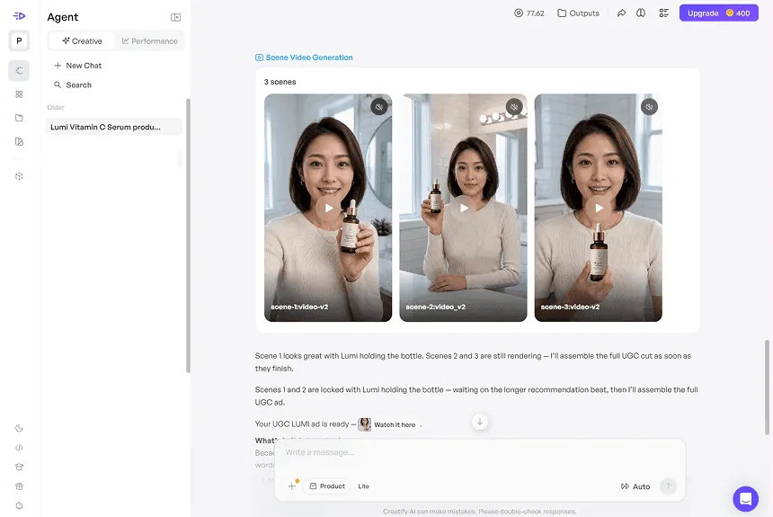 Creatify Agent