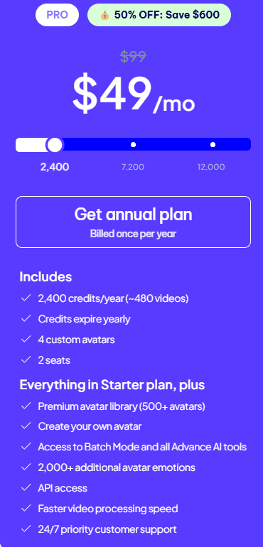 Creatify pricing