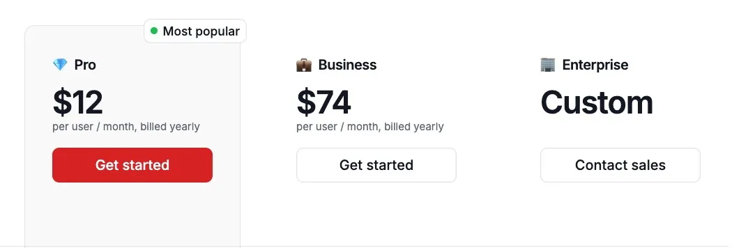 VideoGen pricing