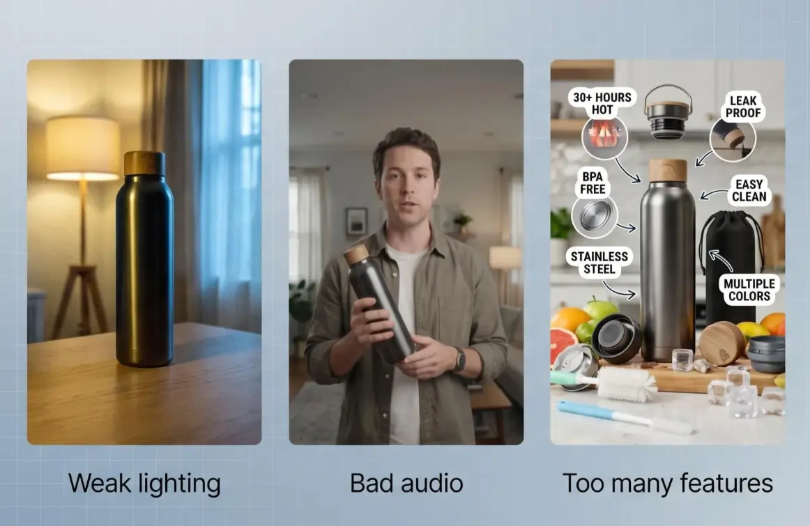 Product video mistakes